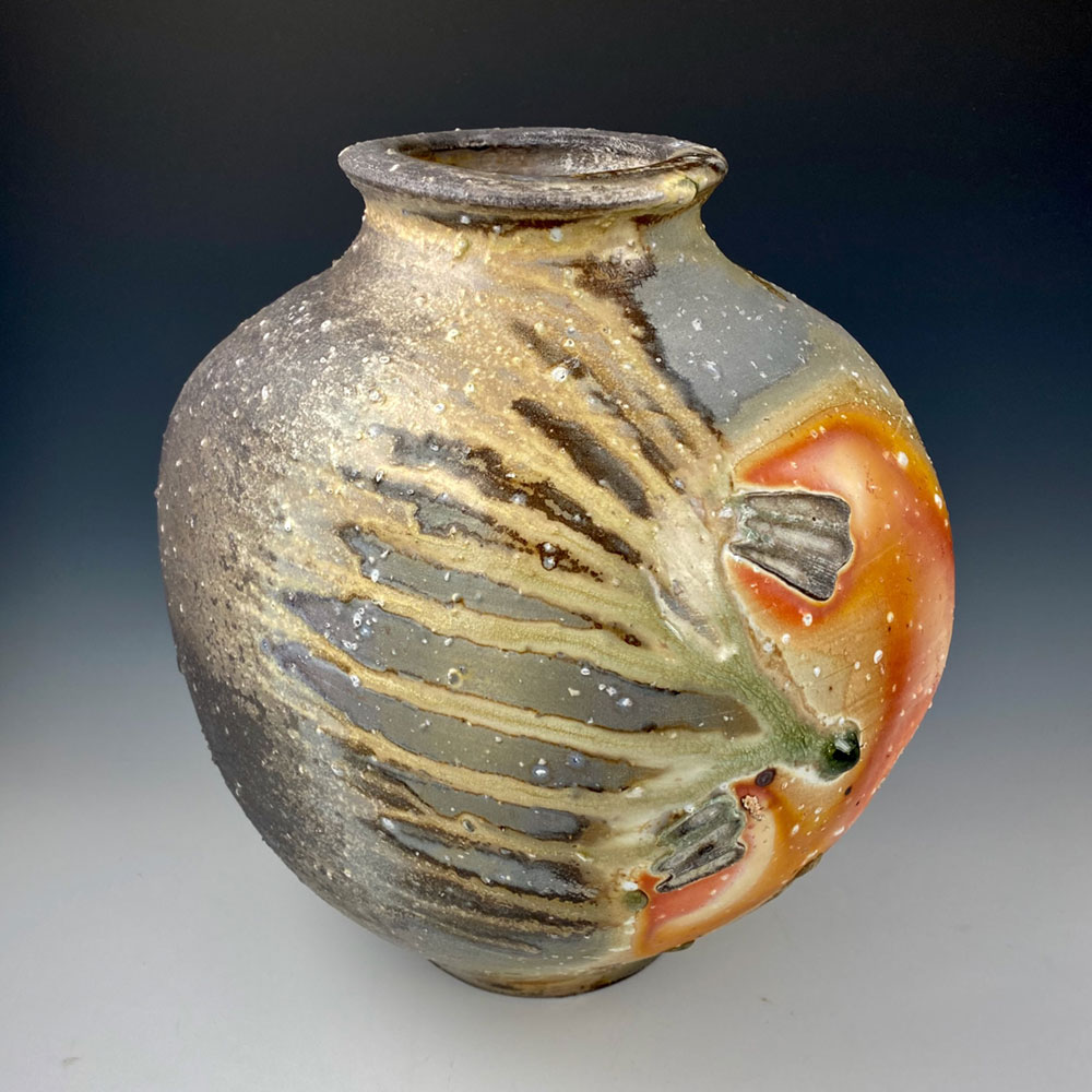 Wood-fired ceramic by Jack Troy