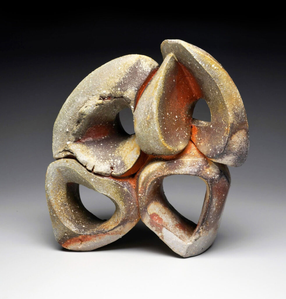 Wood-fired ceramic by Peter Callas