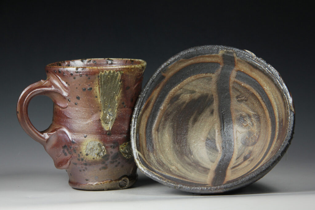 Wood-fired ceramic by Allison Coles