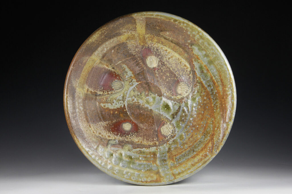 Wood-fired ceramic by Allison Coles