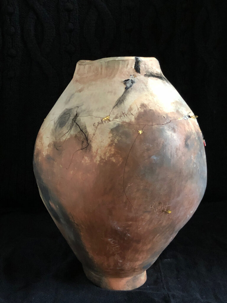 Pitfired ceramic by Ana Nance