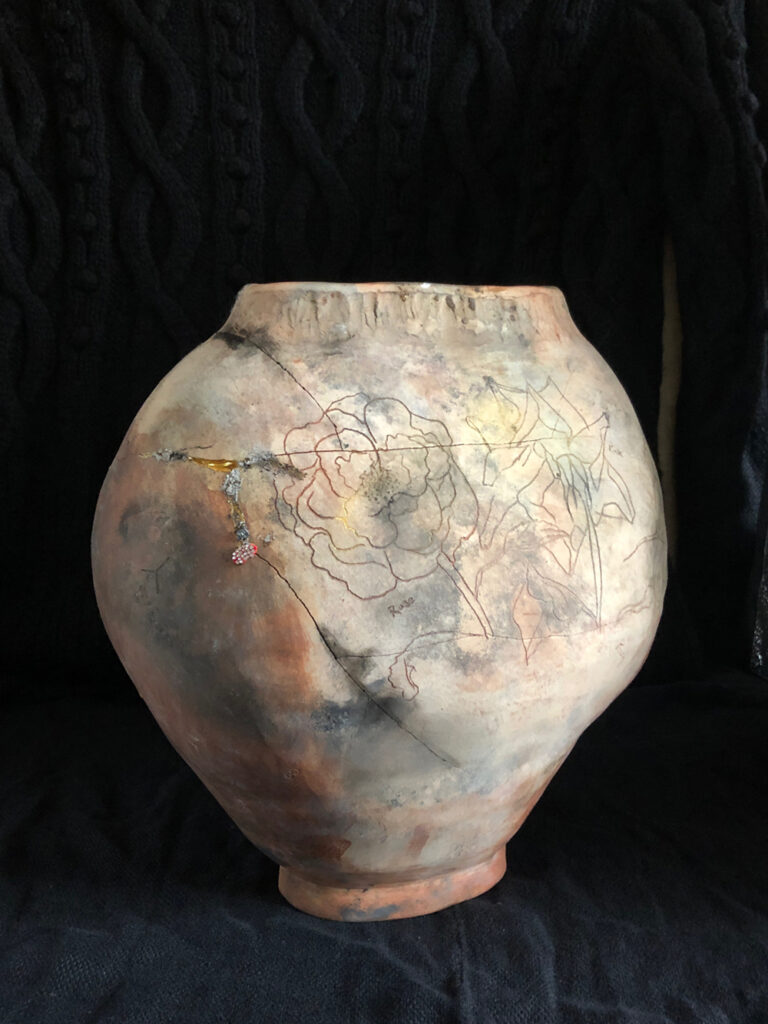 Pitfired ceramic by Ana Nance